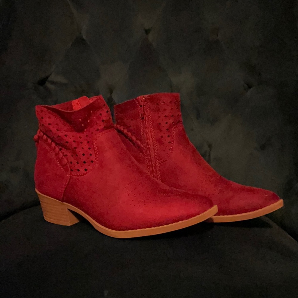 Girls dress booties